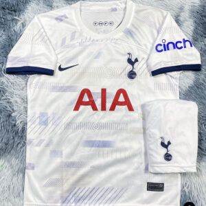 Bộ áo bóng đá Tottenham trẻ em super sân nhà xuông hàng thailand 2023-2024 Giống thi đấu 99% thêu