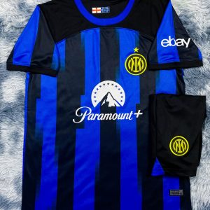 Bộ áo bóng đá Inter Milan sân nhà Supper hàng Thailand 2023-2024 Giống thi đấu 100%