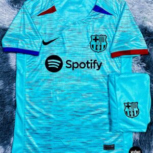 Bộ áo bóng đá Barca – Barcelona bản thứ 3 Super hàng Thailand 2023-2024 Giống thi đấu 99%