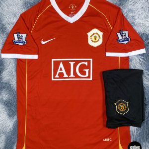 Bộ áo bóng đá retro MU-Manchester United 2006 hàng Thailand Giống thi đấu 99%