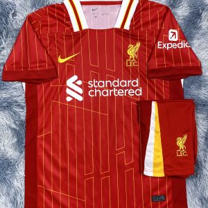 Bộ áo bóng đá Liverpool Sân Nhà 24/25 super hàng Thailand Giống thi đấu 99%