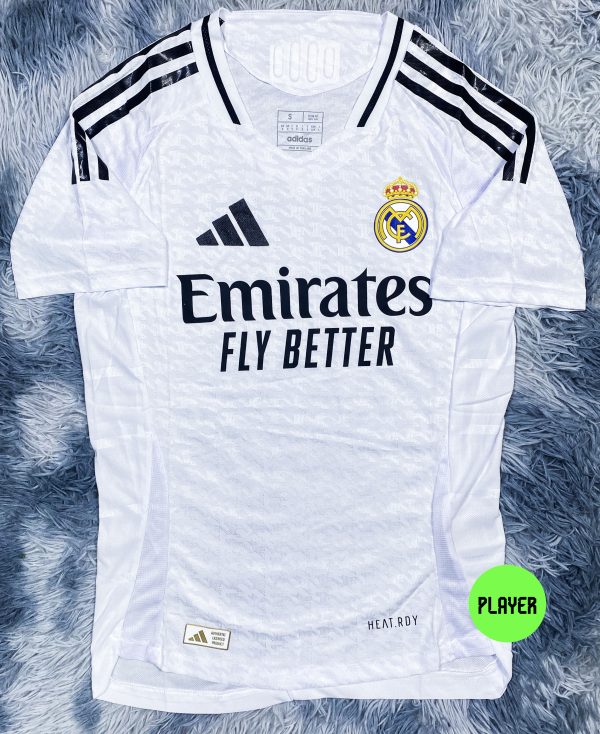 Bộ áo bóng đá Real Madrid sân nhà Supper Bodyfix 2024/25 hàng Thailand chuẩn thi đấu 100%