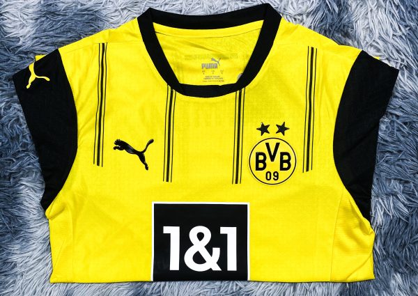 Bộ áo bóng đá Borussia Dortmund sân nhà Supper Bodyfix 2024/25 hàng Thailand chuẩn thi đấu 100%