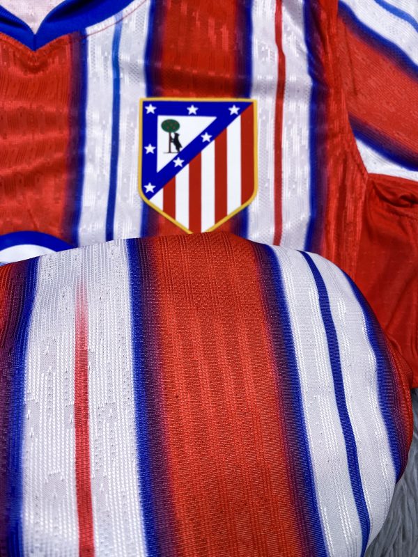 Bộ áo bóng đá Atletico Madrid sân nhà Bodyfix 2024/25 hàng Thailand chuẩn thi đấu 100%